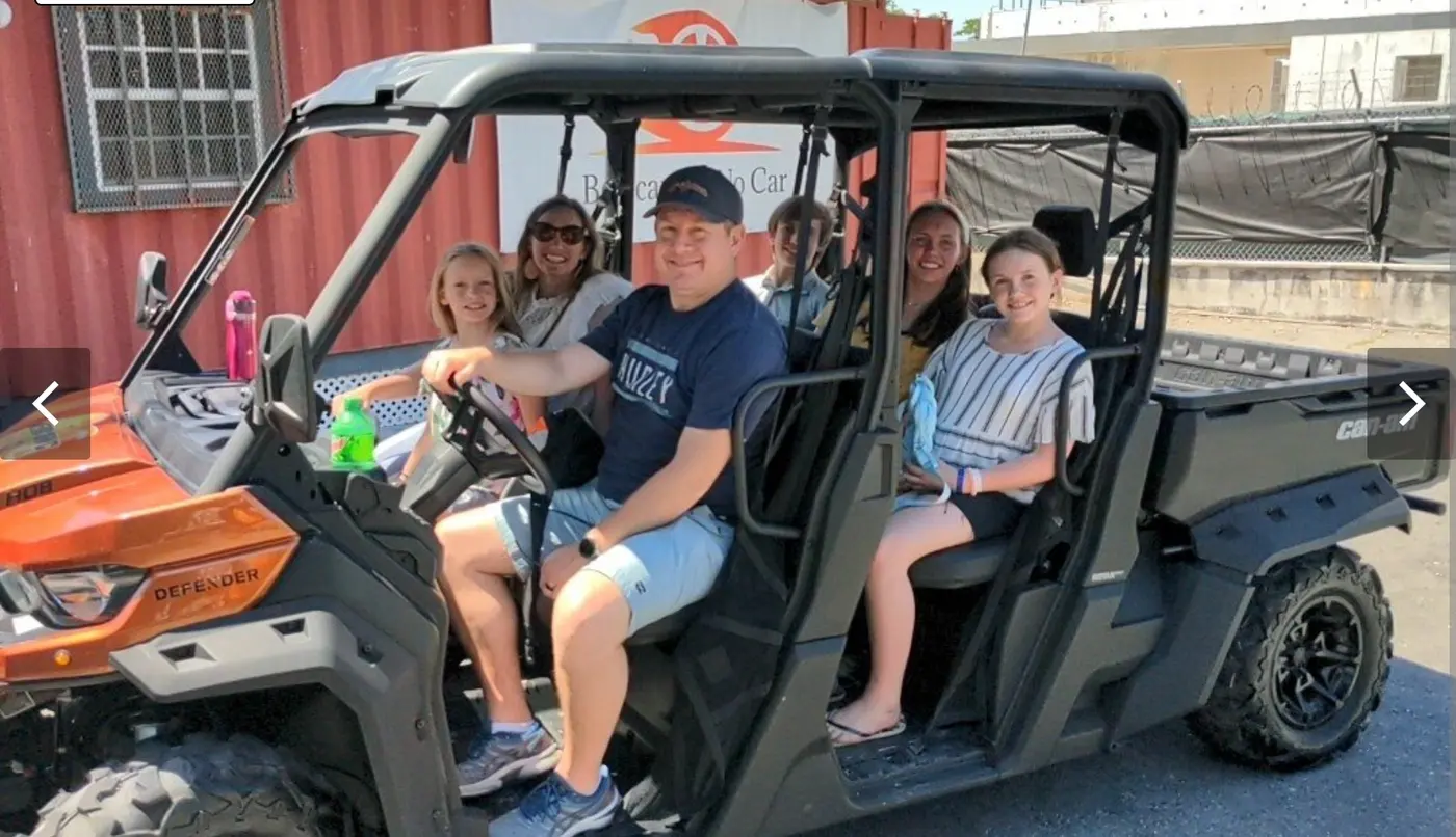 A family in a buggy