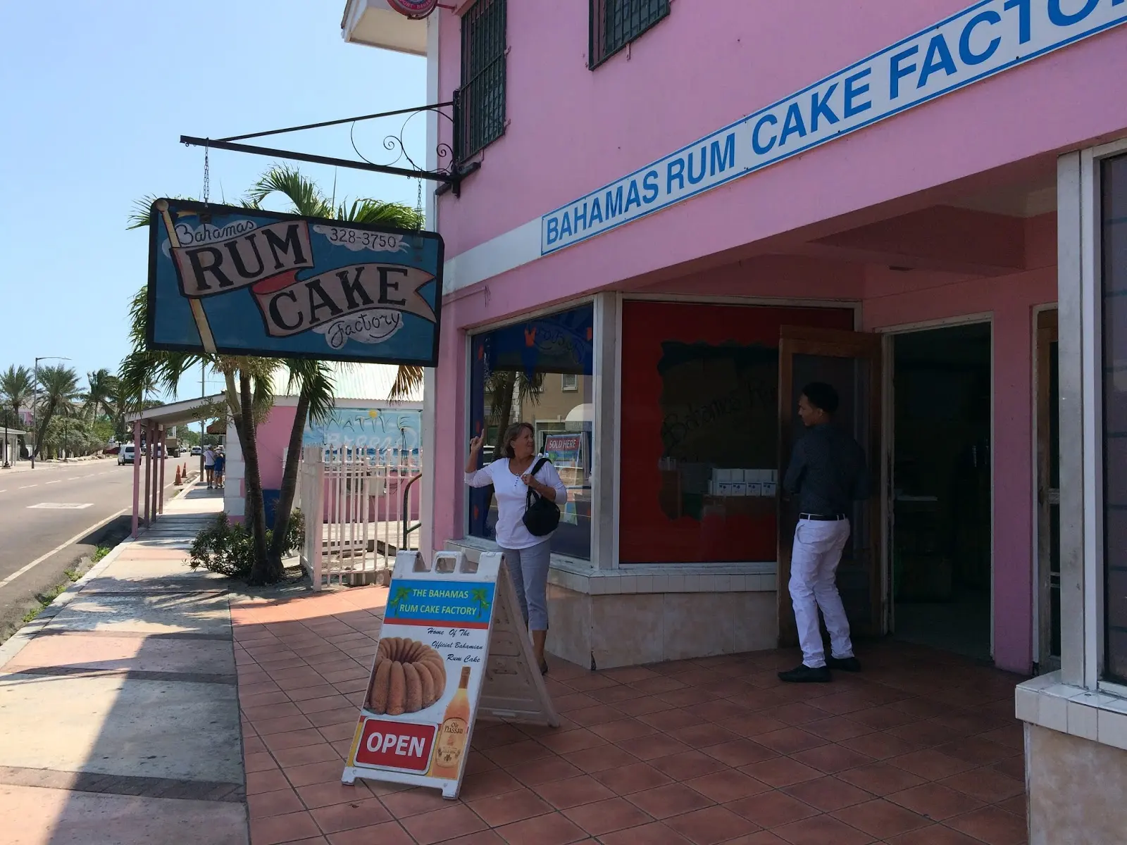 The Bahamas Rum Cake Factory storefront
